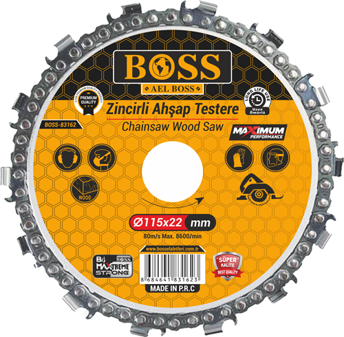 BOSS ZİNCİRLİ TESTERE 115 MM